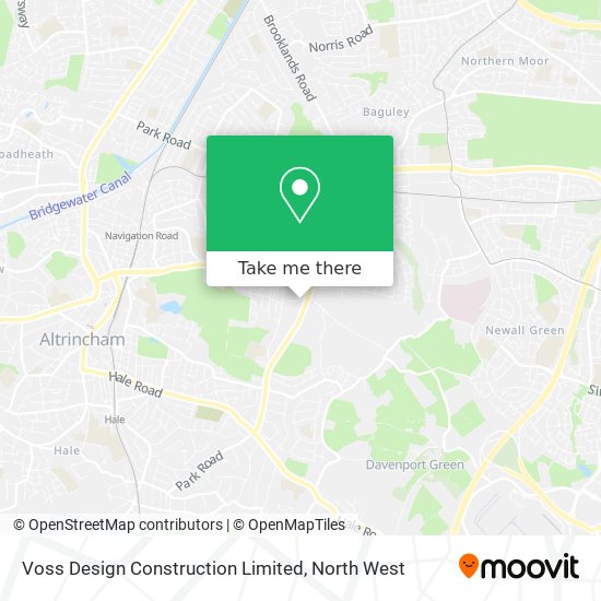 Voss Design Construction Limited map