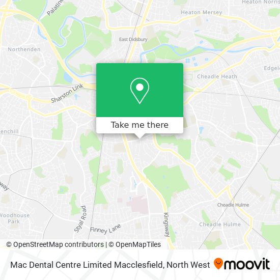 Mac Dental Centre Limited Macclesfield map