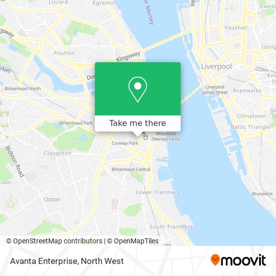 Avanta Enterprise map