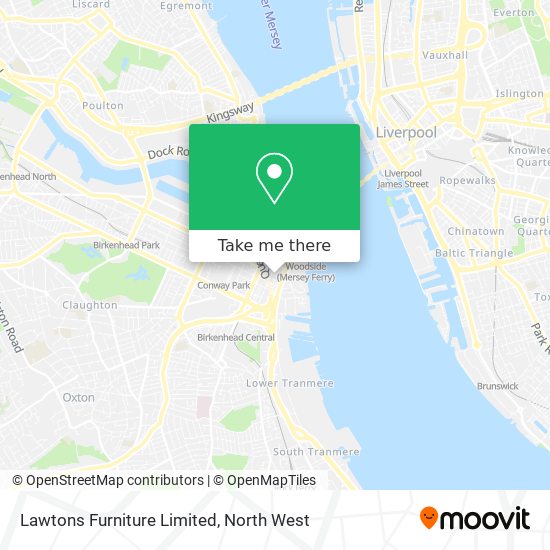 Lawtons Furniture Limited map