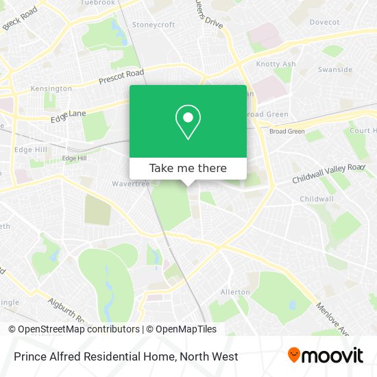 Prince Alfred Residential Home map
