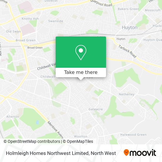 Holmleigh Homes Northwest Limited map