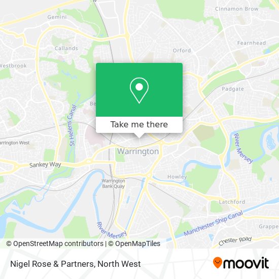 Nigel Rose & Partners map