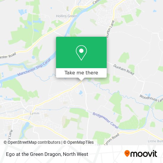 Ego at the Green Dragon map