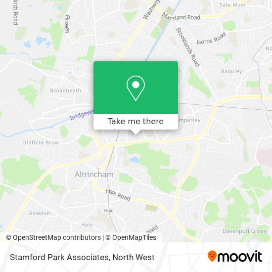 Stamford Park Associates map