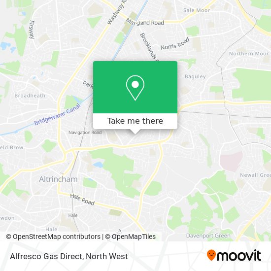 Alfresco Gas Direct map