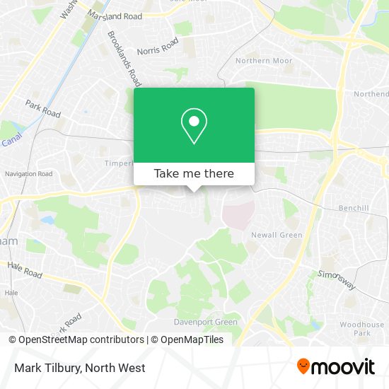 Mark Tilbury map