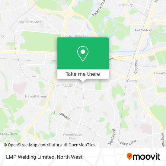 LMP Welding Limited map
