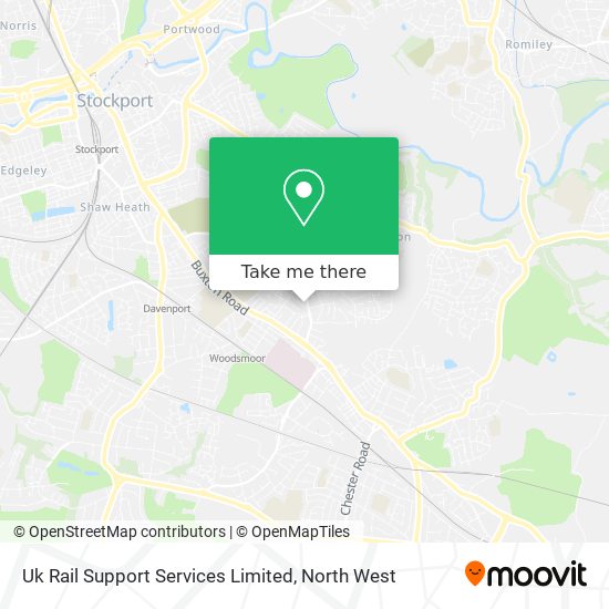 Uk Rail Support Services Limited map