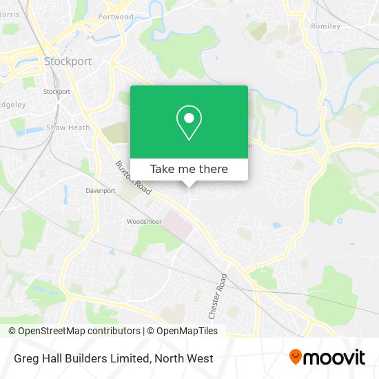 Greg Hall Builders Limited map