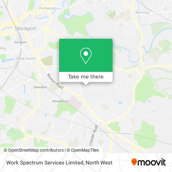 Work Spectrum Services Limited map
