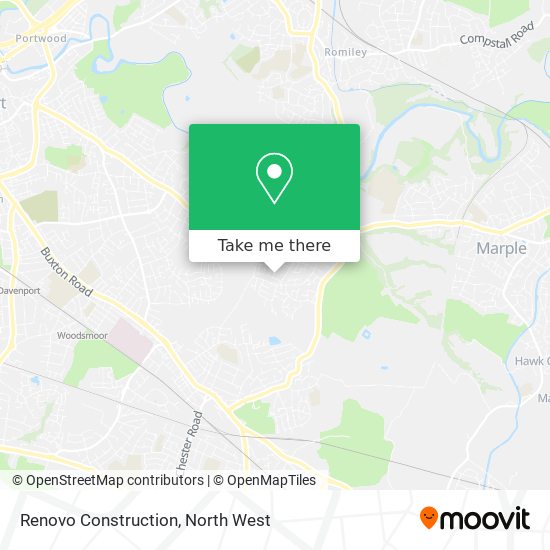 Renovo Construction map