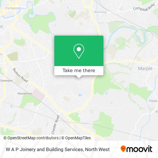 W A P Joinery and Building Services map