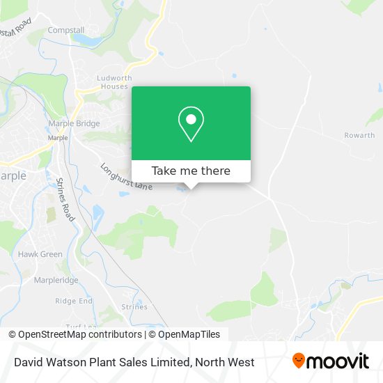 David Watson Plant Sales Limited map