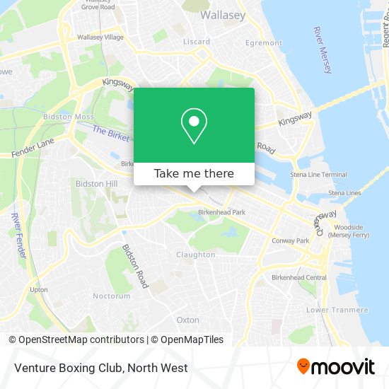 Venture Boxing Club map