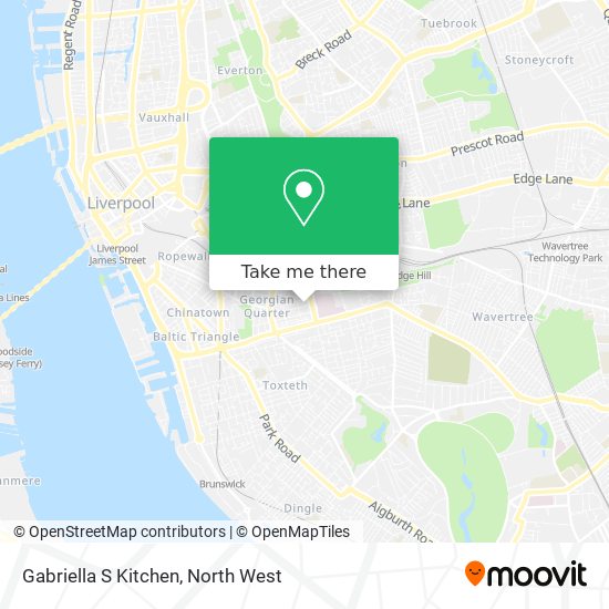Gabriella S Kitchen map