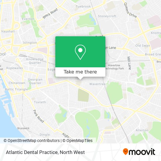 Atlantic Dental Practice map