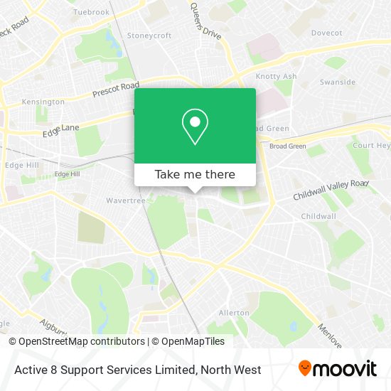 Active 8 Support Services Limited map