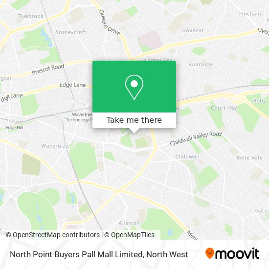 North Point Buyers Pall Mall Limited map