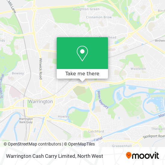 Warrington Cash Carry Limited map