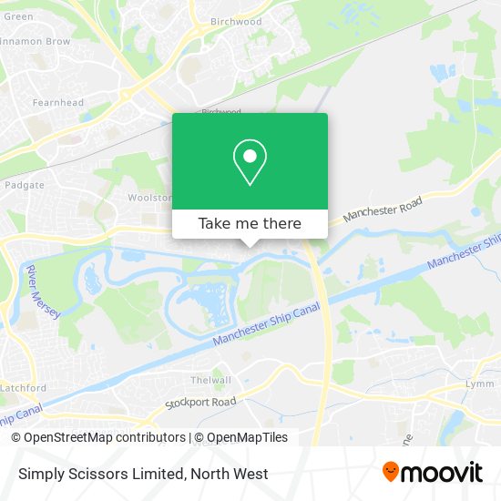 Simply Scissors Limited map