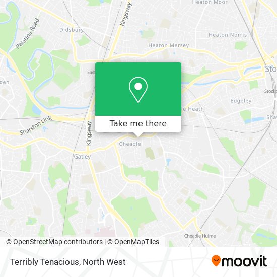Terribly Tenacious map