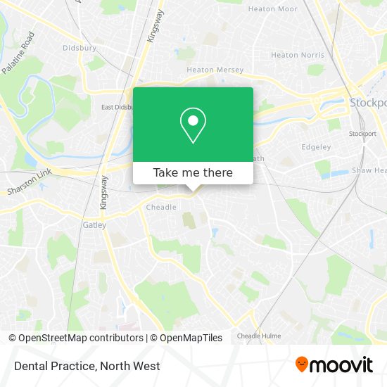 Dental Practice map