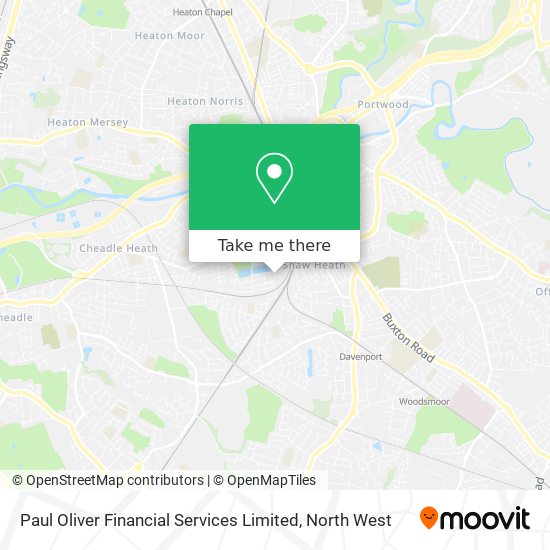 Paul Oliver Financial Services Limited map