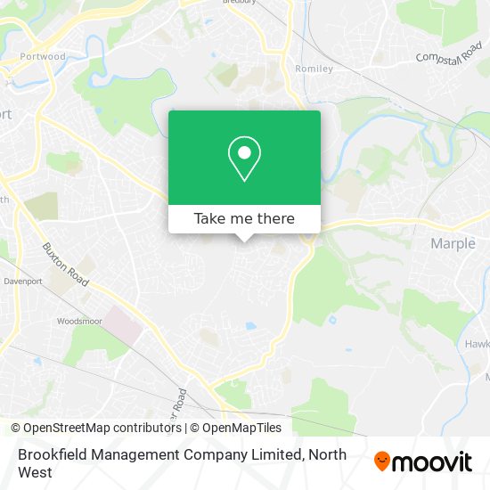 Brookfield Management Company Limited map