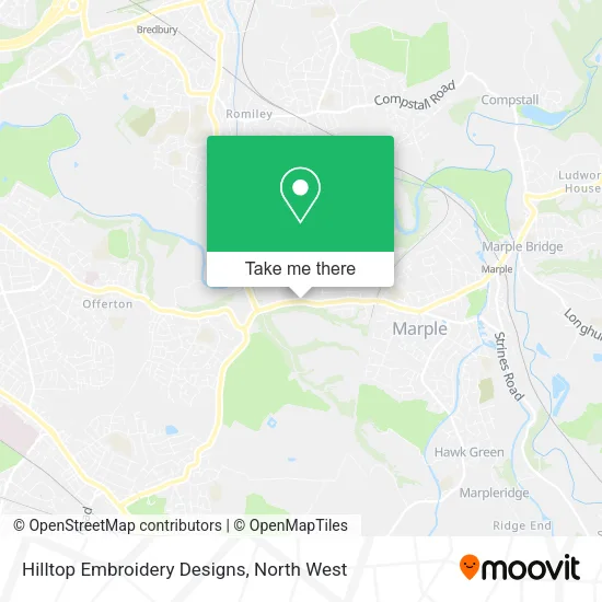 Hilltop Embroidery Designs map