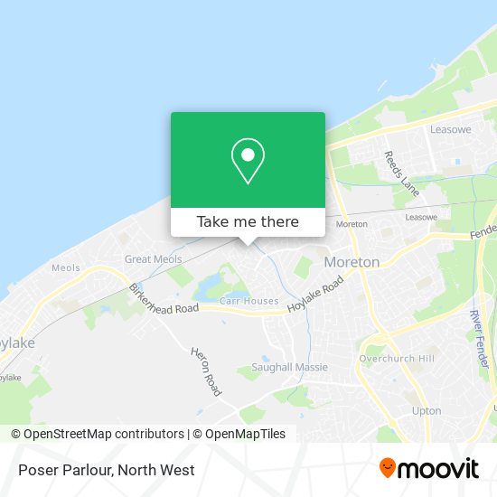 Poser Parlour map