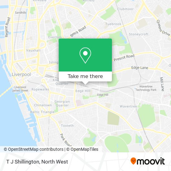 T J Shillington map