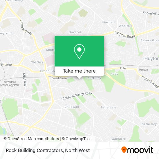 Rock Building Contractors map