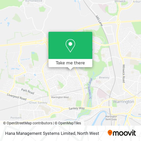 Hana Management Systems Limited map