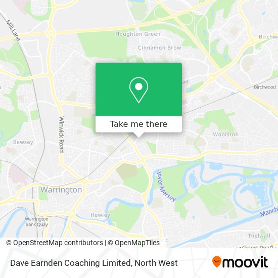 Dave Earnden Coaching Limited map