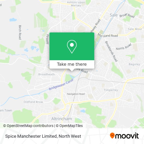 Spice Manchester Limited map