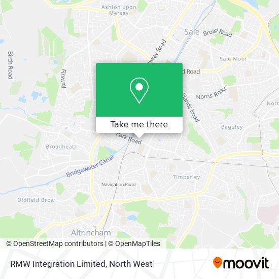 RMW Integration Limited map