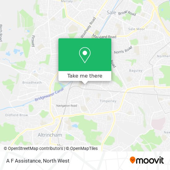 A F Assistance map