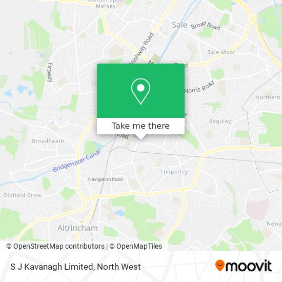 S J Kavanagh Limited map