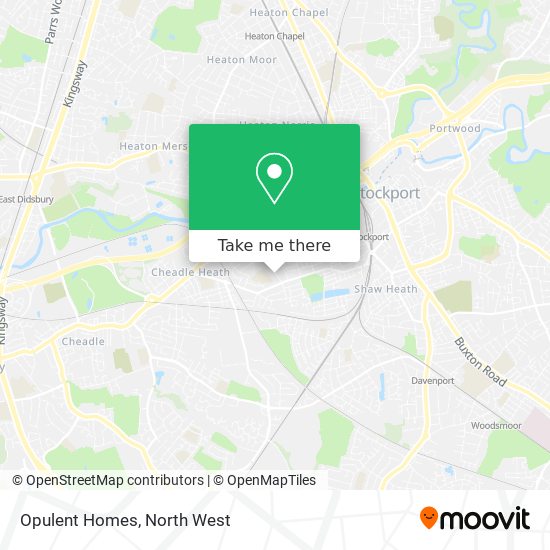 Opulent Homes map