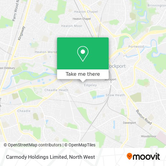 Carmody Holdings Limited map