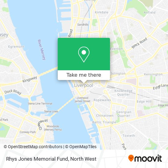 Rhys Jones Memorial Fund map