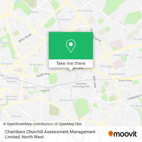 Chambers Churchill Assessment Management Limited map