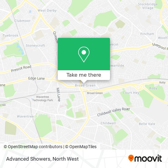 Advanced Showers map