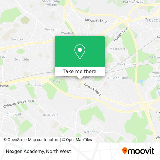 Nexgen Academy map