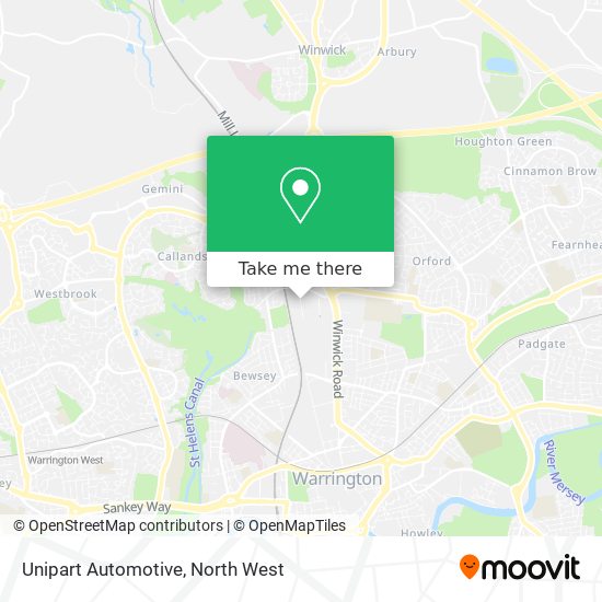 Unipart Automotive map