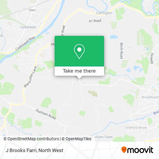 J Brooks Farri map