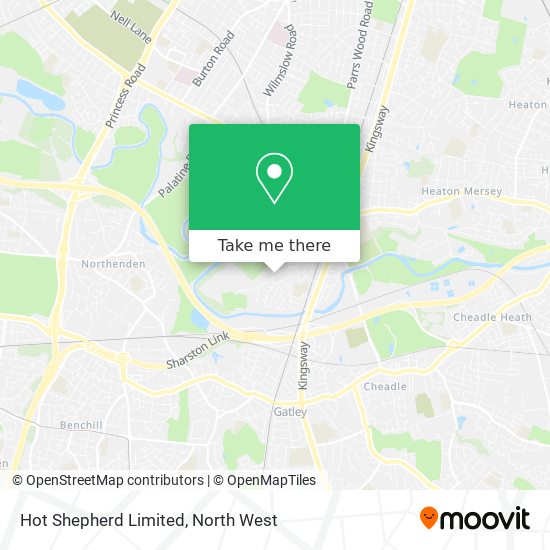 Hot Shepherd Limited map