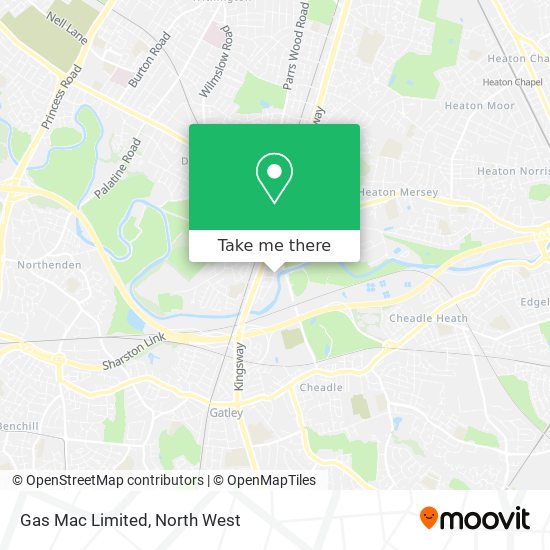 Gas Mac Limited map