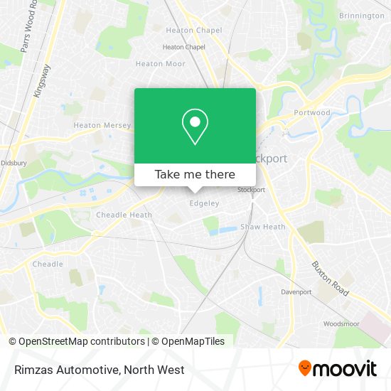 Rimzas Automotive map